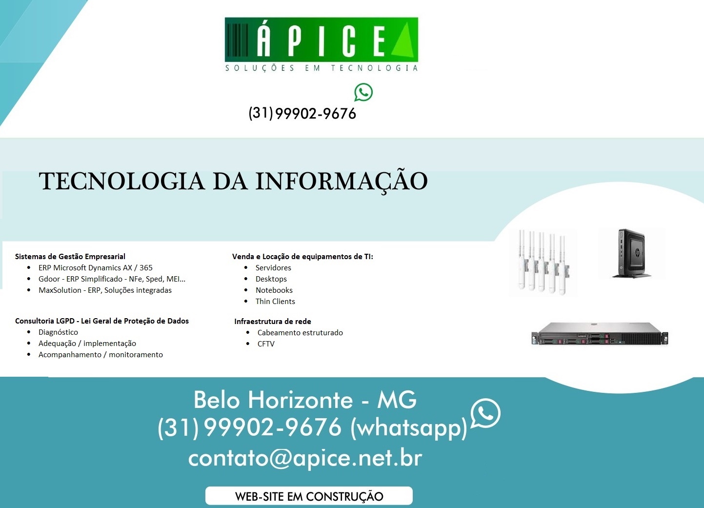 Apice - Consultoria em Tecnologia e Entretenimento - BH - MG